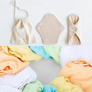 Couches lavables et produits hygiénique féminin réutilisables