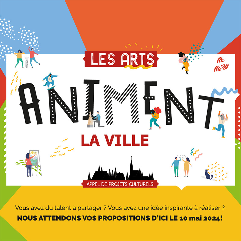 Appel de projets culturels : ''Les arts animent la ville''