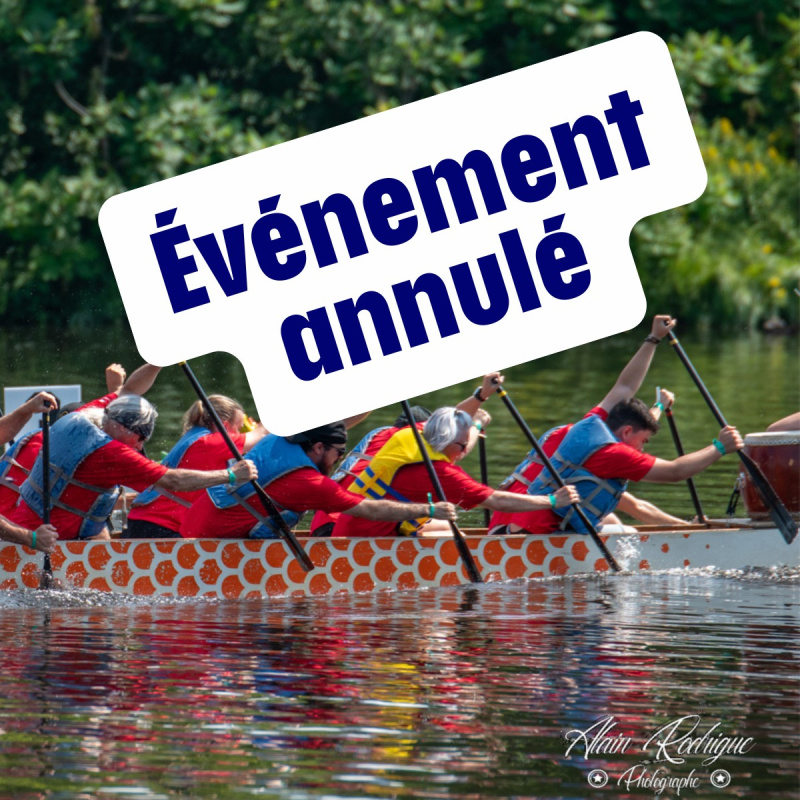 Annulation de la course de bateaux-dragons