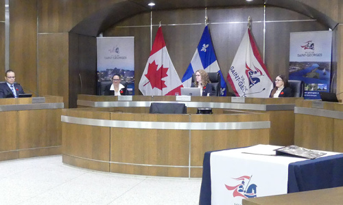 Séance du conseil municipal